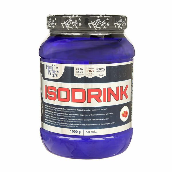 Nutristar ISODRINK 1000 g malina porovnat ceny