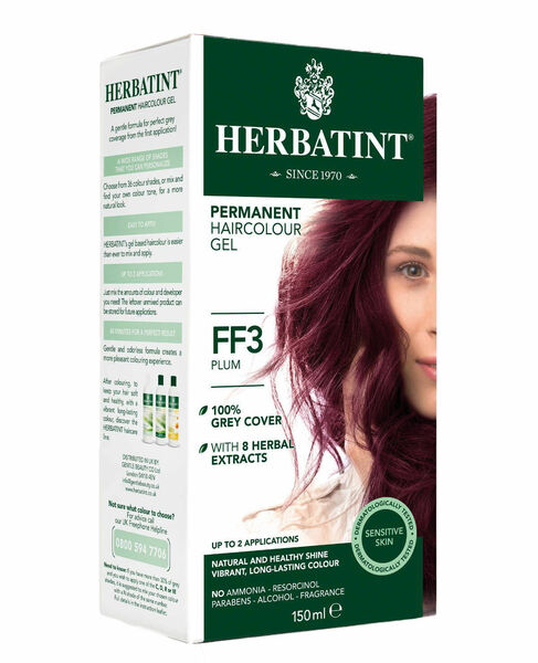 Herbatint Permanentní barva na vlasy švestka FF3, 150ml porovnat ceny