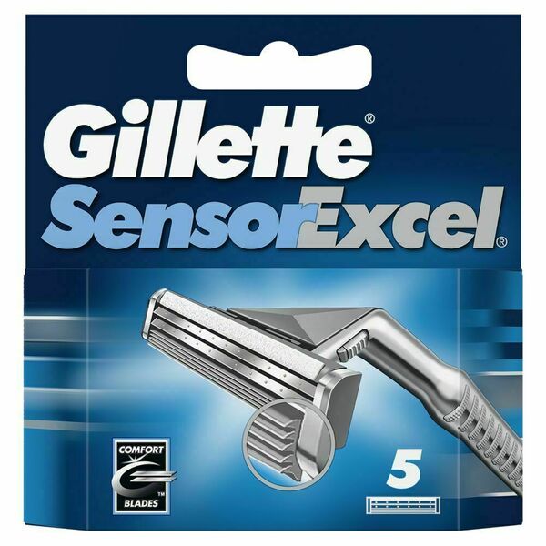 Gillette  Sensor Excel náhradní hlavice 5ks porovnat ceny