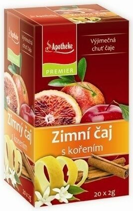 Apotheke Zimní čaj s kořením 20x2g porovnat ceny