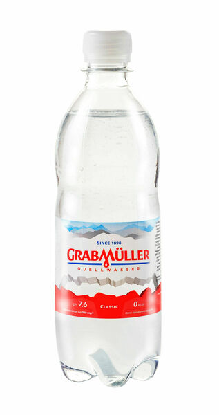 Grabmüller Quellwasser Classic 0,5l porovnat ceny