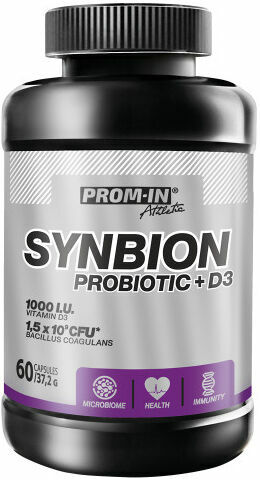 Prom-In SYNBION Probiotika + D3 60 kapslí porovnat ceny