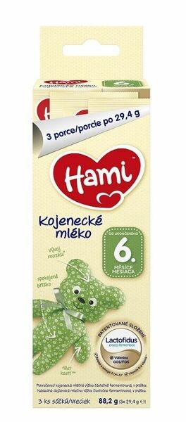 Hami kojenecké mléko od uk. 6. měsíce 3x29,4g porovnat ceny