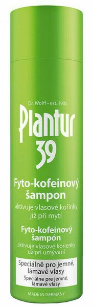 Plantur39 Fyto-kofeinový šampon jemné vlasy 250ml porovnat ceny