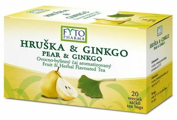 Fytopharma Ovocno-bylinný čaj Hruška & Ginkgo n.s. 20x2g porovnat ceny