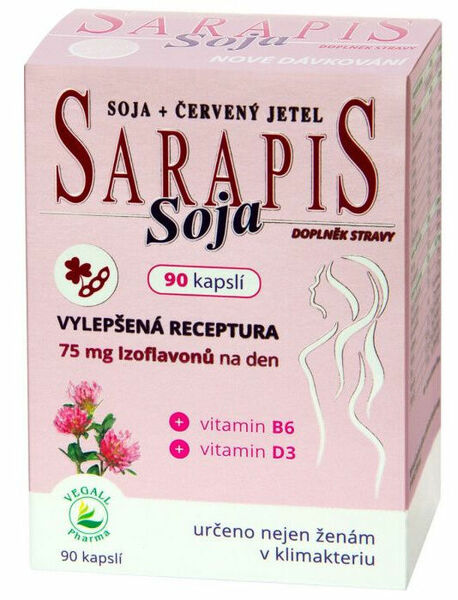 Vegall Pharma  Sarapis Soja 90 kapslí porovnat ceny