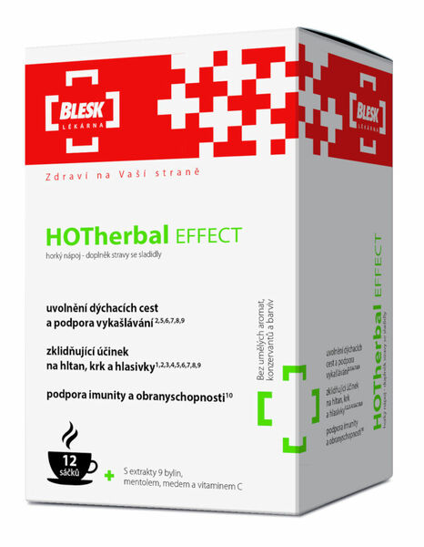 Blesk HOTherbal EFFECT 12 sáčků porovnat ceny
