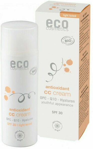 Eco Cosmetics CC krém SPF 30 BIO light 50ml porovnat ceny