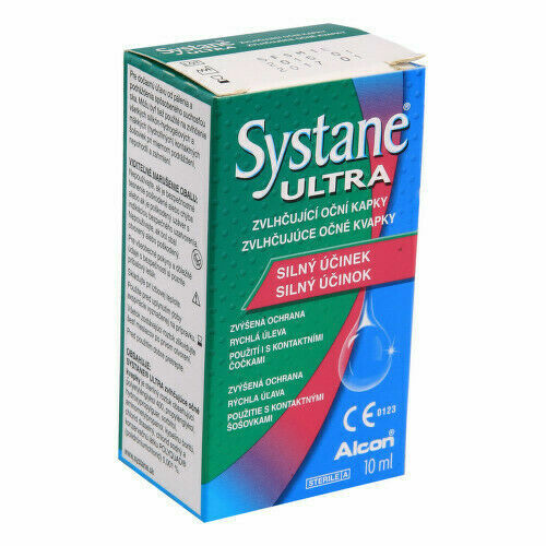 Systane Ultra Zvlhčující oční kapky 10ml porovnat ceny