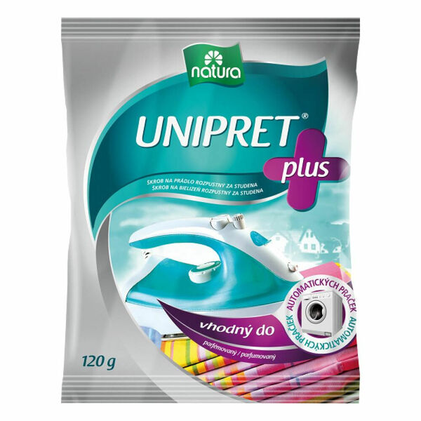 Unipret plus parfemovaný škrob 120g porovnat ceny