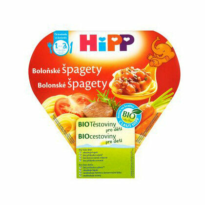 HiPP BIO DĚTSKÉ TĚSTOVINY Boloňské špagety 250g porovnat ceny