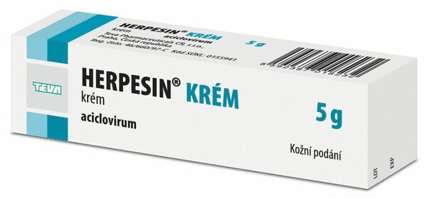 Herpesin 5% dermální krém 5g porovnat ceny
