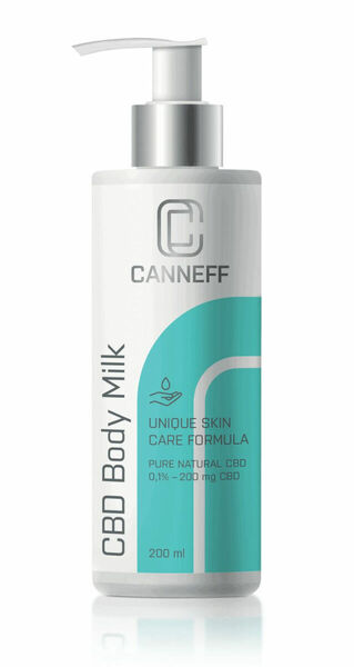 CANNEFF CBD Body Milk 200 ml porovnat ceny