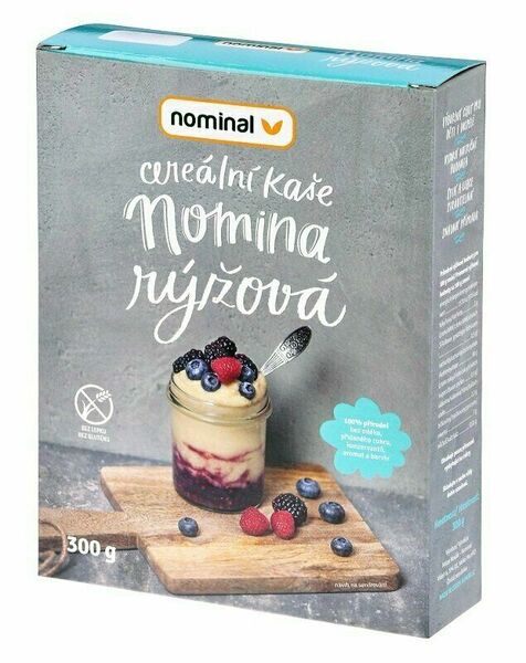 Nominal  NOMINA obilninová instantní kaše rýžová 300g porovnat ceny