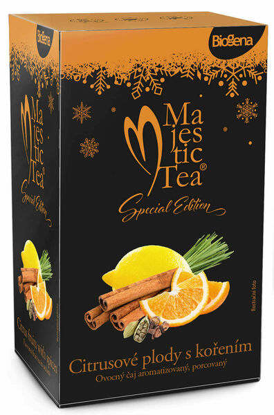 Biogena  Čaj Majestic Tea Citrusové plody s kořením 20x2.4g porovnat ceny