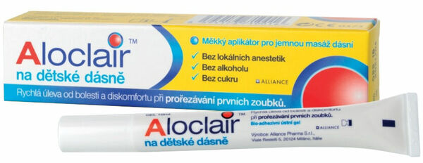 Aloclair na dětské dásně gel 10g porovnat ceny