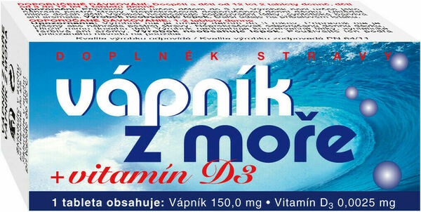 Naturvita Vápník z moře + Vitamín D3 60 tablet porovnat ceny
