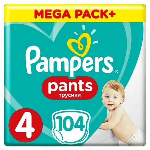 Pampers Pants S4 104ks, 9-15kg porovnat ceny