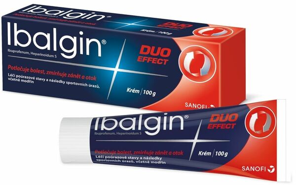 Ibalgin® Duo Effect 50mg/g+2mg/g krém 100g porovnat ceny