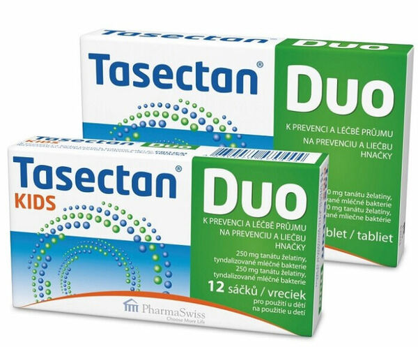 Tasectan Duo 12 tablet+KIDS 12 sáčků porovnat ceny