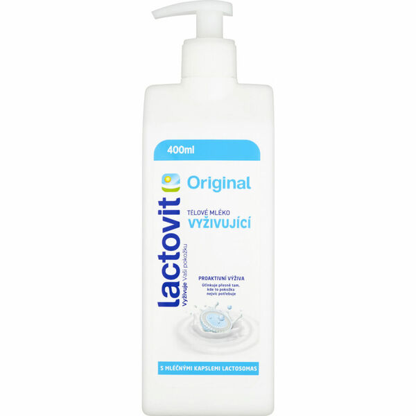 Lactovit ORIGINAL Tělové mléko vyživující 400ml porovnat ceny