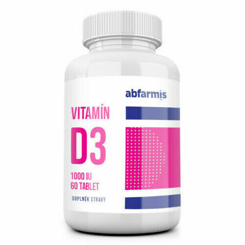 ABFARMIS Vitamín D3 1000IU tbl.60 porovnat ceny