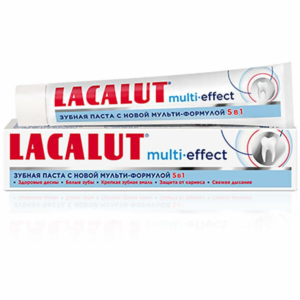 LACALUT Multi effect zubní pasta 75 ml porovnat ceny