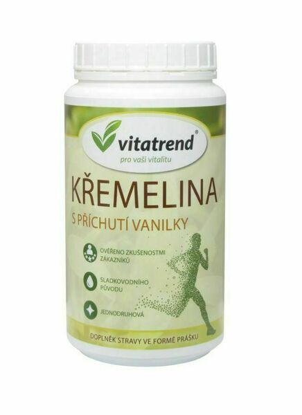 Vitatrend Křemelina s příchutí vanilky 300 g porovnat ceny