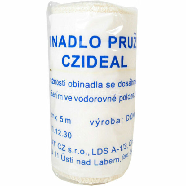 CZIDEÁL TEX pružné obinadlo  8cm x 5 m + 2 ks upínacích sponek porovnat ceny