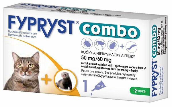 FYPRYST combo 1x0.5ml spot-on pro kočky a fretky porovnat ceny