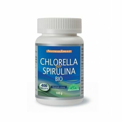 Nástroje Zdraví  NástrojeZdraví Chlorella+Spirulina BIO 400 tablet porovnat ceny