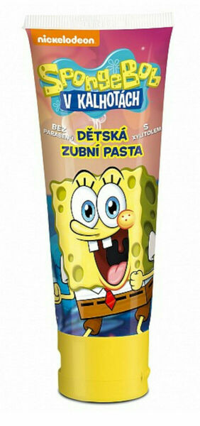 Sponge Bob  SpongeBob zubní pasta bez parabenů s xylitolem 75ml porovnat ceny