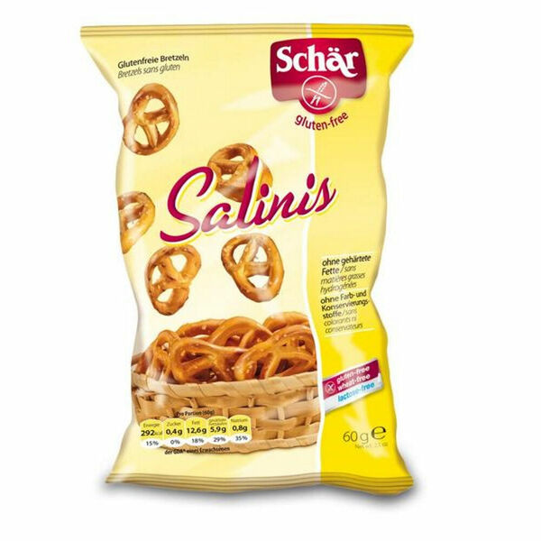SCHÄR Salinis preclíky bez lepku 60 g porovnat ceny