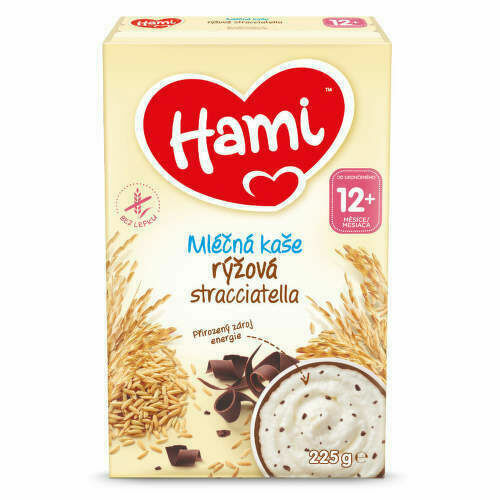 Hami mléčná kaše rýžová stracciatella 225g 12M porovnat ceny