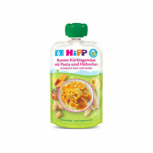 HiPP Kapsička BIO Zelenina-Dýně-Těst.Kuřecí 130g porovnat ceny