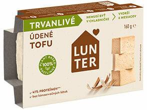 LUNTER Tofu uzené sterilizované 160g porovnat ceny