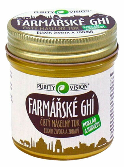 Purity Vision Farmářské Ghí 120ml porovnat ceny