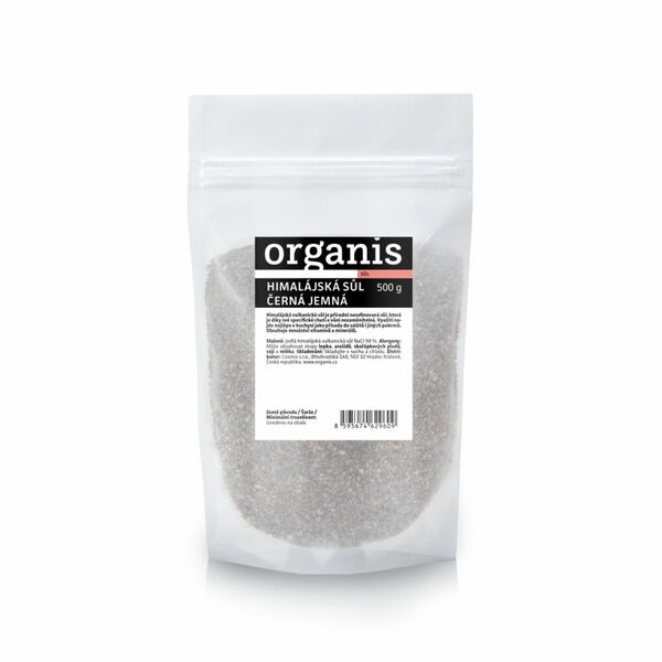 ORGANIS Himalájská sůl černá 500 g porovnat ceny