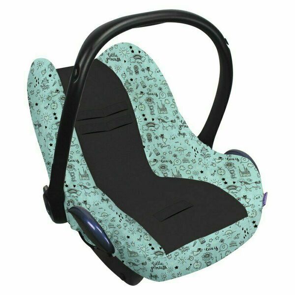 Dooky Potah na autosedačku Seat Cover 0+ Limited LITTLE PRINCESS Glow in the Dark porovnat ceny