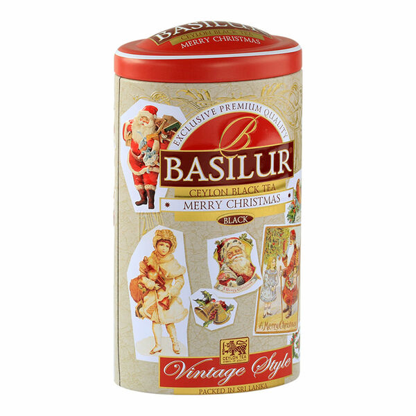 BASILUR Vintage Style Merry Christmas černý sypaný čaj 100 g porovnat ceny