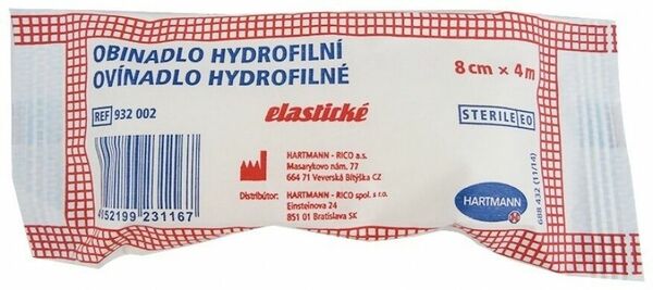 Hartmann  Hydrofilní obinadlo elastické sterilní 8cmx4m 1ks porovnat ceny