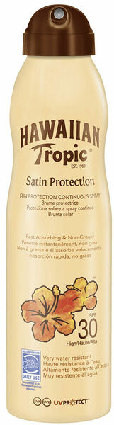 Hawaiian Tropic opalovací sprej SPF 30 Satin Protection 220ml porovnat ceny