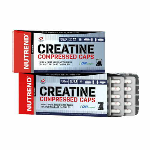 Nutrend  Creatine Compressed Caps 120 kapslí porovnat ceny