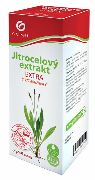 Galmed Jitrocelový sirup EXTRA s vitamínem C 325g porovnat ceny