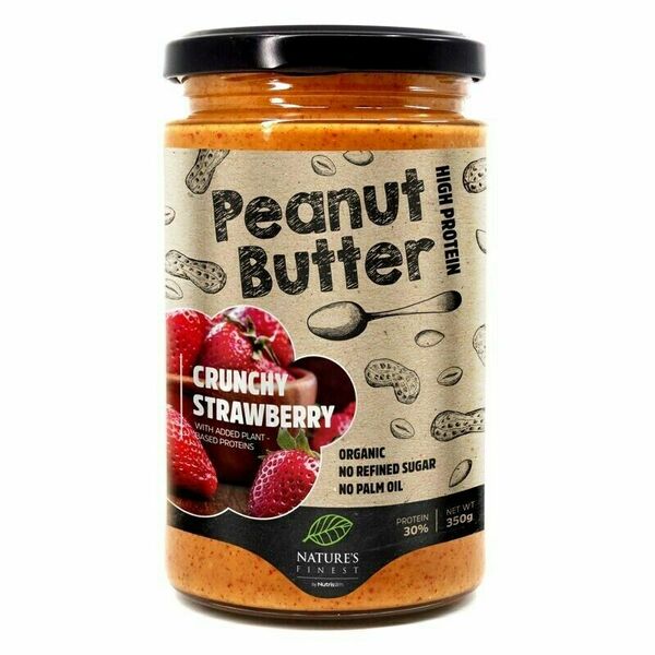 Nutrisslim Bio Arašídový krém jahodový 350g porovnat ceny