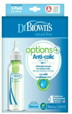 Dr. Brown's  DR.BROWNS Kojen.láhev Anti-colic plast 250ml 3ks porovnat ceny