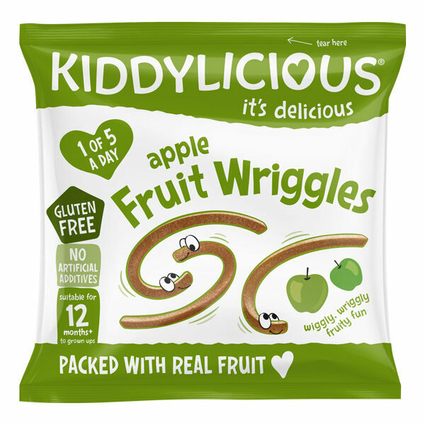 Kiddylicious Žížalky jablečné 12g porovnat ceny