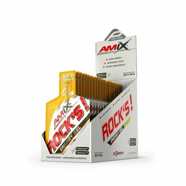 Amix Rock's Energy Gel, Orange, 20x32g porovnat ceny