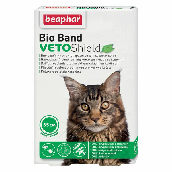 BEAPHAR Repelentní obojek Bio Band pro kočku 35 cm 1 kus porovnat ceny