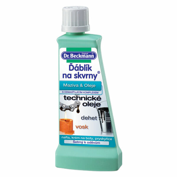 Dr. Beckmann Ďáblík na skvrny maziva, oleje, dehet, vosk 50ml porovnat ceny